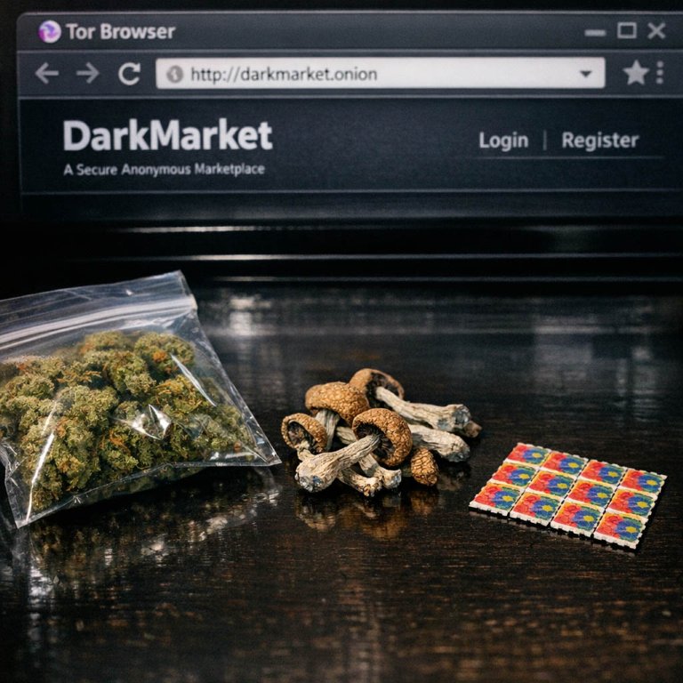 darknet drug links